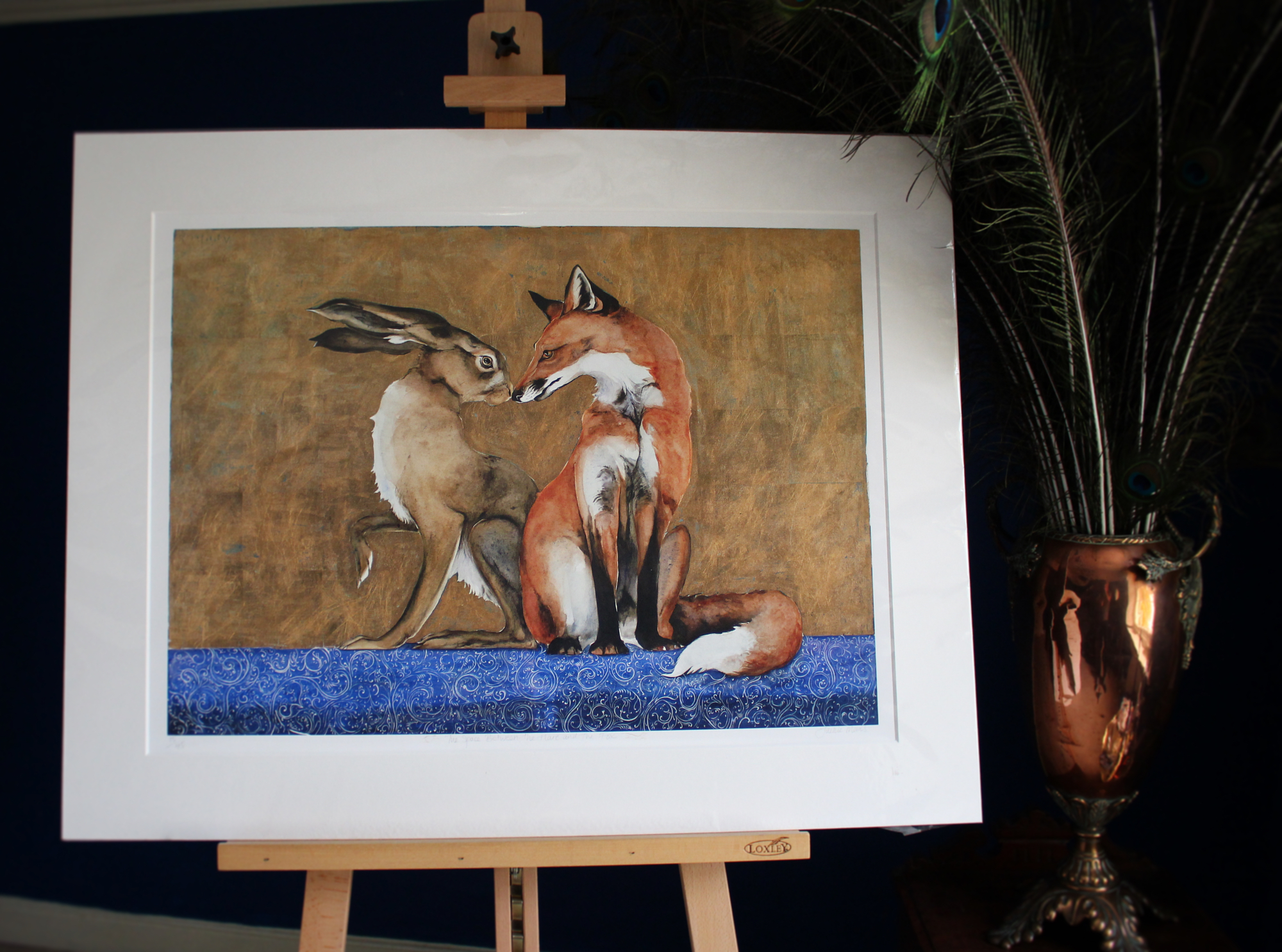 the space between the fox & the hare