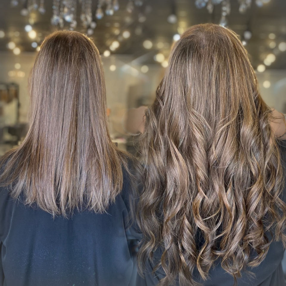 best hair extension salon Dallas