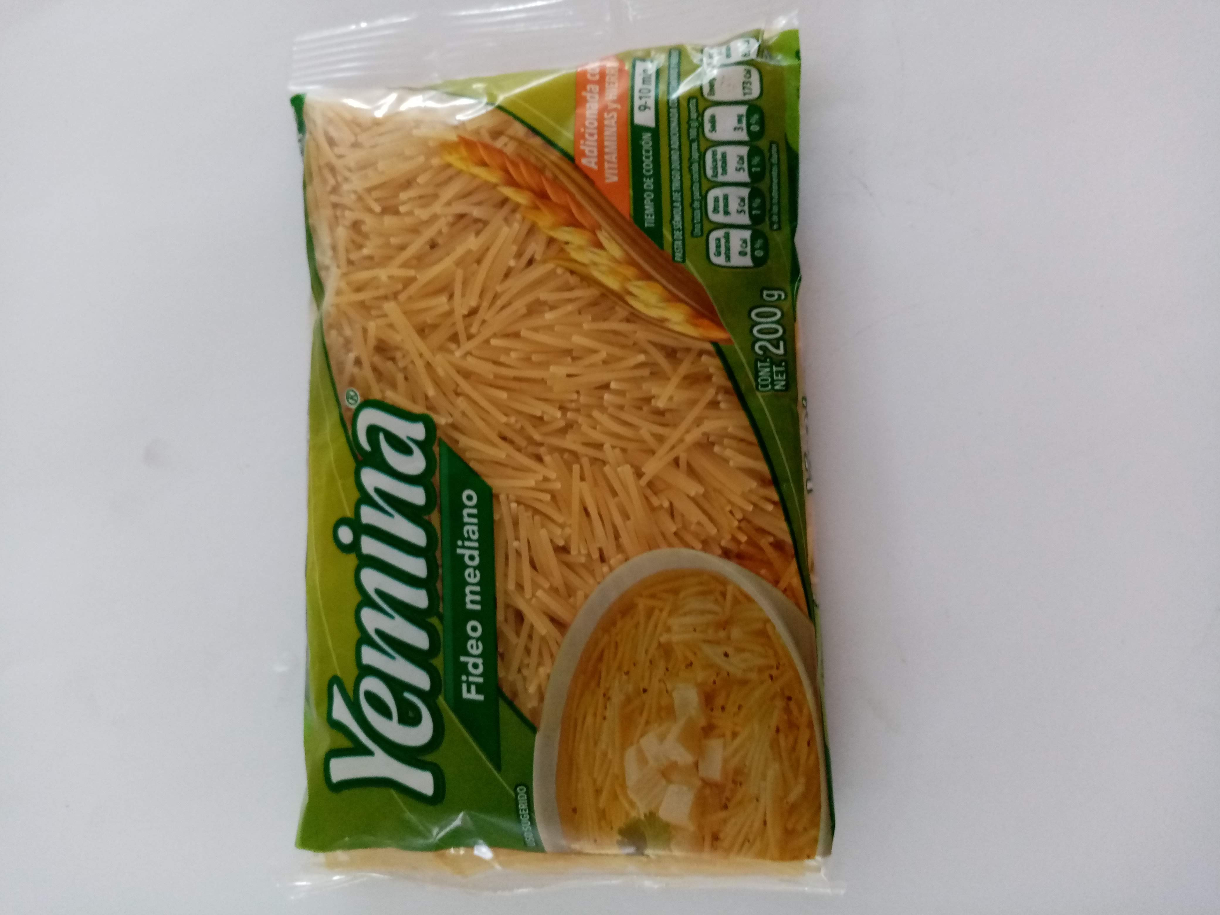 Pastas Yemina varias