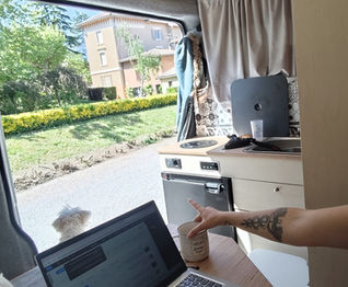 Coaching liberté de se réaliser en fourgon aménagé.