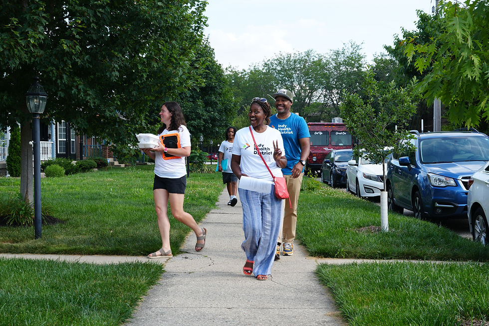 Indy Health District Goes Door-to-Door in Ransom Place to Hear From the Community
