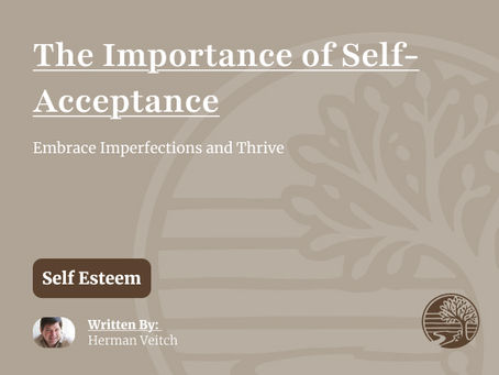 The Importance of Self-Acceptance