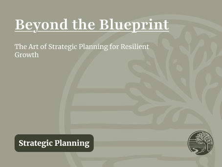 Beyond the Blueprint