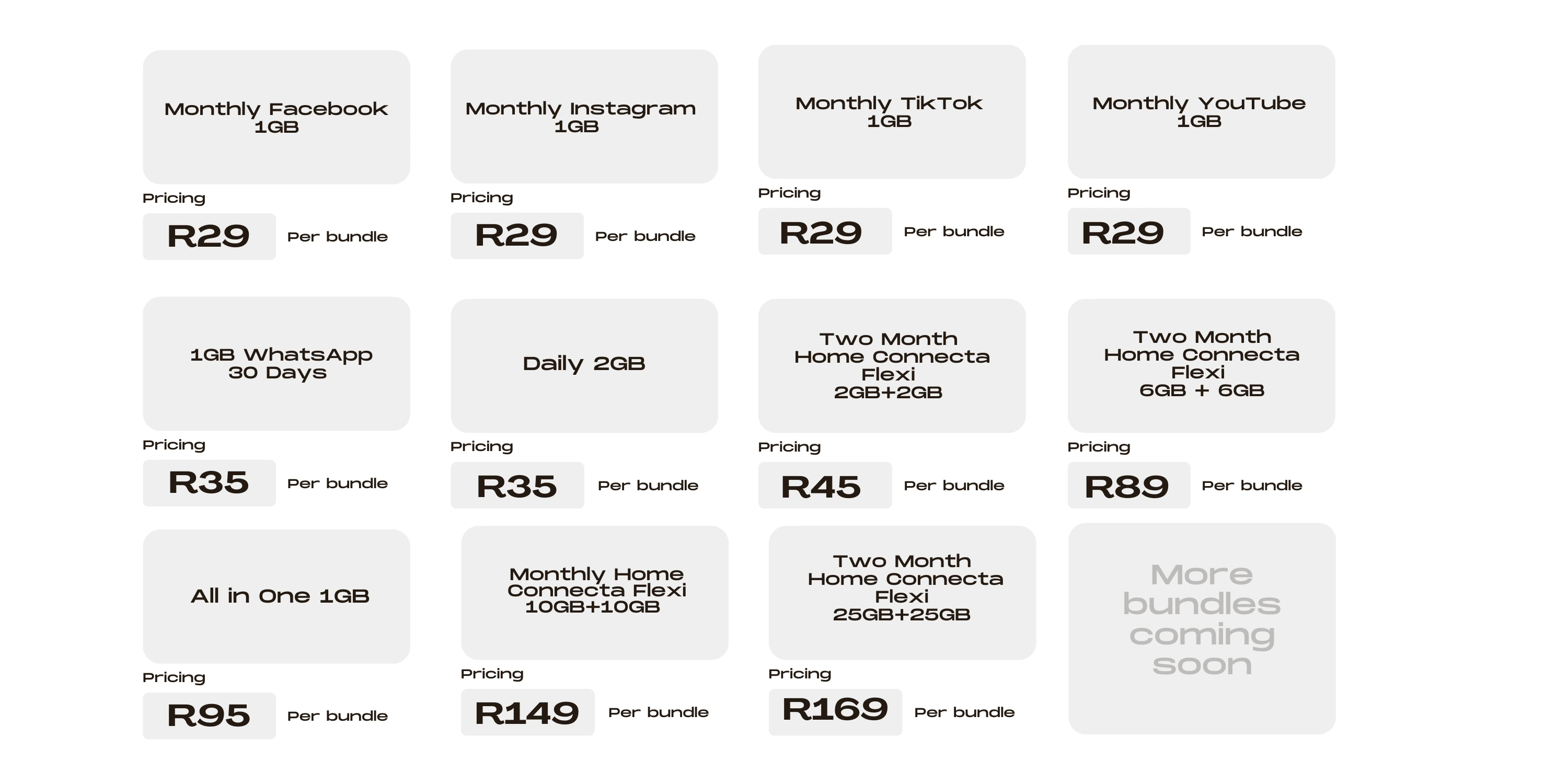 Cell C Reward Bundles