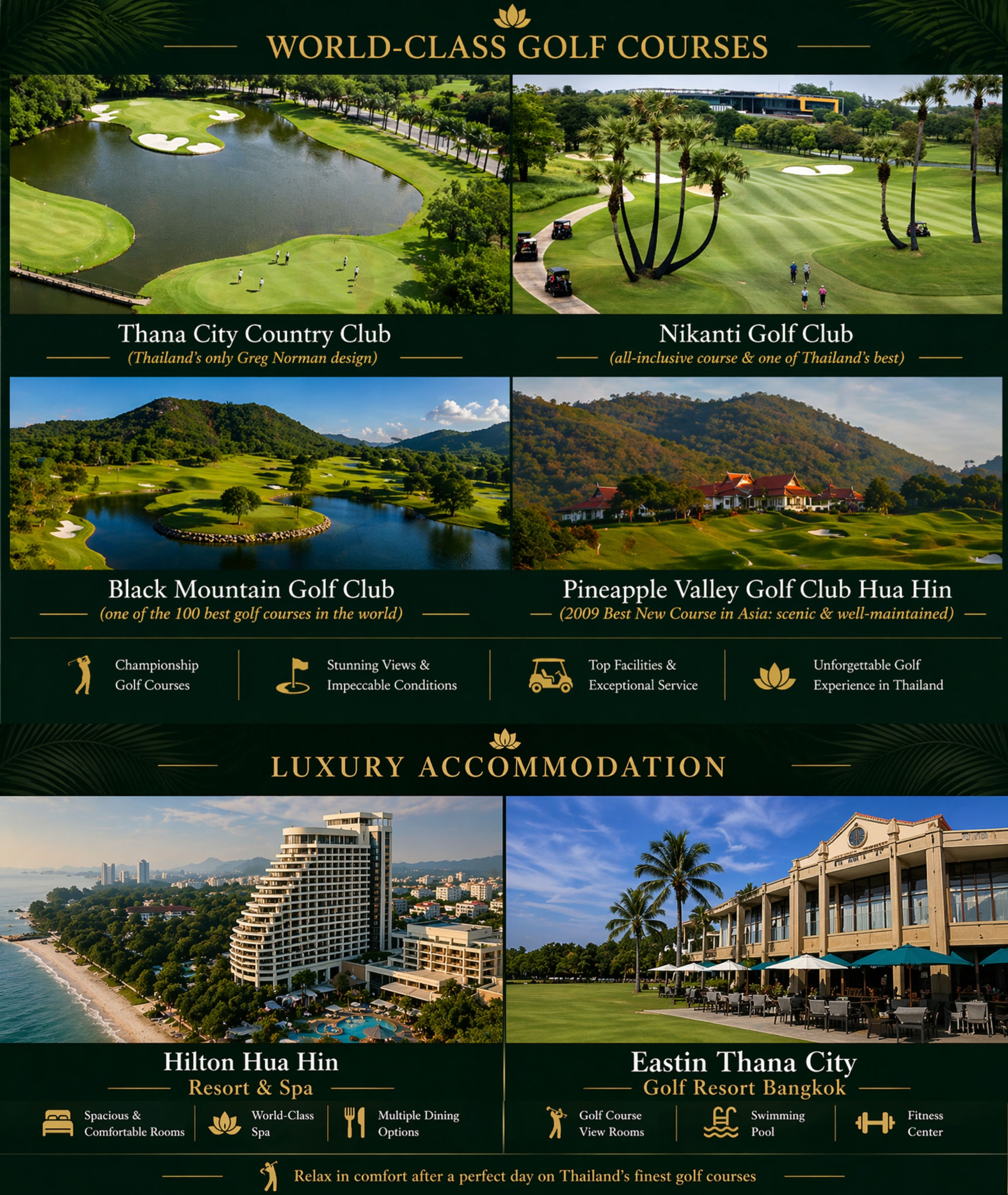 Luxury Thailand Golf Tour - Hosted by Mark Brooker