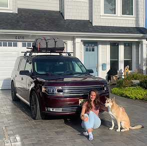 Sky Dear - Subconscious Coach, adventuring with her dog Zorra to Mexico