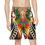 Thumbnail: MarijuanaShirts.com Pit Vibrant Pit Bull Art Men's Sports Shorts - Active 