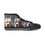 Thumbnail: Marijuana Sirts.com Tres Dawg High Top Sneakers - Trendy Footwear
