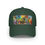 Thumbnail: Marijuana Shirts.com Velvet Kush Low Profile Baseball Cap - Vibrant Design