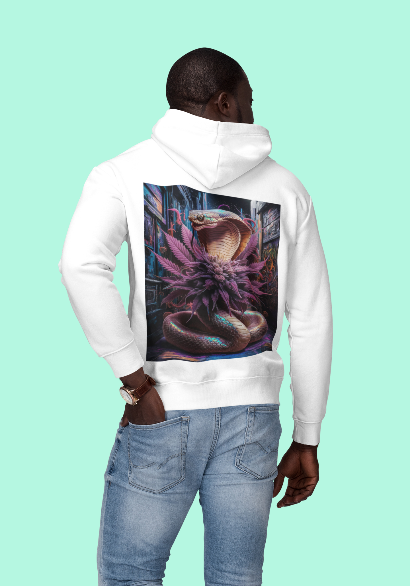 TRUTH NO BOOF© Cobra Unisex heavy blend zip hoodie