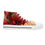Thumbnail: Marijuana Shirts.com Melted Strawberries Women's High Top Sneakers 