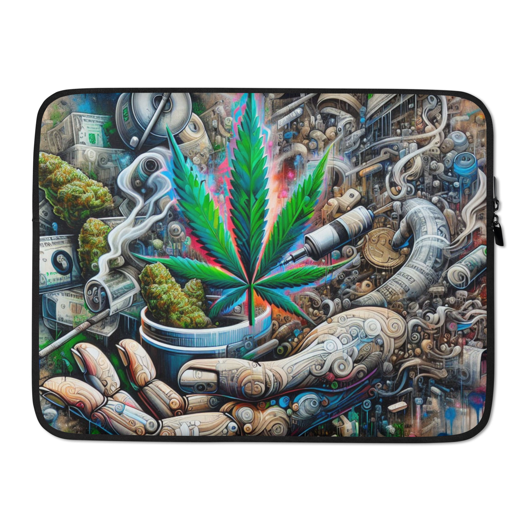 TRUTH NO BOOF© The Hand Laptop Sleeve