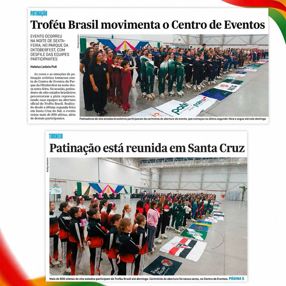 O CBI TROFÉU BRASIL SEGUE FAZENDO HISTÓRIA EM SANTA CRUZ DO SUL!