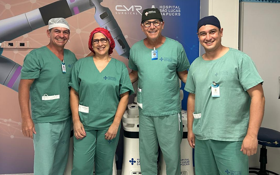 CIRURGIA ROBÓTICA DE ENDOMETRIOSE NO HOSPITAL SÃO LUCAS DA PUCRS