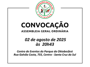 ASSEMBLEIA GERAL ORDINÁRIA