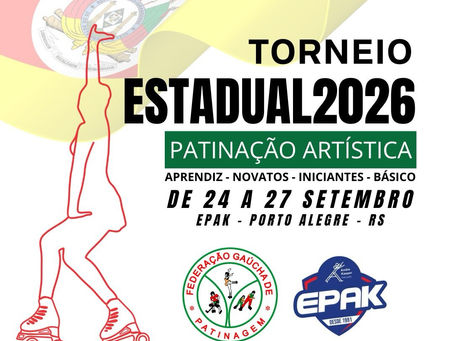 TORNEIO ESTADUAL DE PATINAÇÃO ARTÍSTICA 2026