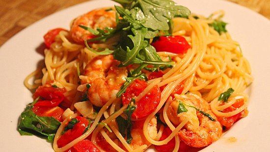 Arranged Food and Objects