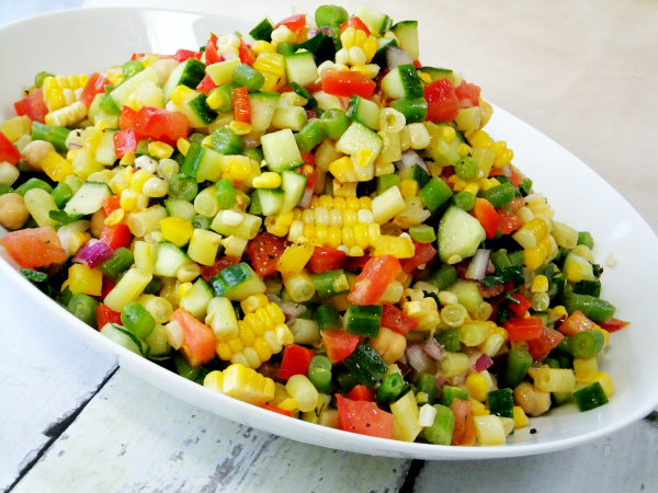 Arranged Food and Objects