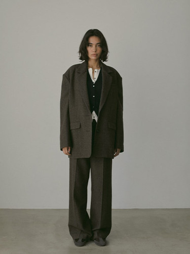 【ETRE TOKYO】チェックテーラージャケット チェックツィードテーラージャケット（ETRE TOKYO） | BELINDA