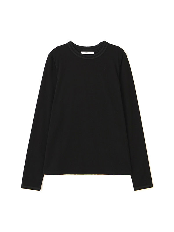 サムネイル： アウトステッチクルーネックロンTee（ETRE TOKYO）