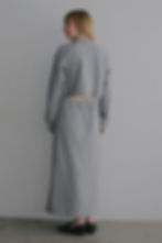 サムネイル： BACK CUT SWEAT DRESS (MANOF)