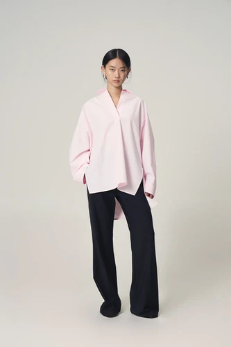 Dolman over skipper shirt (Venica) | BELINDA