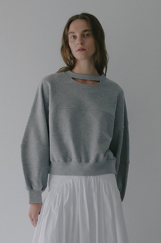 MOON SLIT SWEAT TOPS（MANOF） | BELINDA