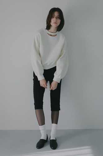 MOON SLIT SWEAT TOPS（MANOF） | BELINDA