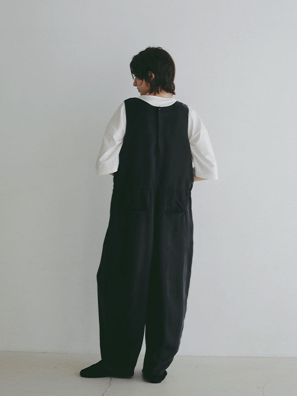 サムネイル： クルーネックキュプラタンクオールインワン(ETRE TOKYO)