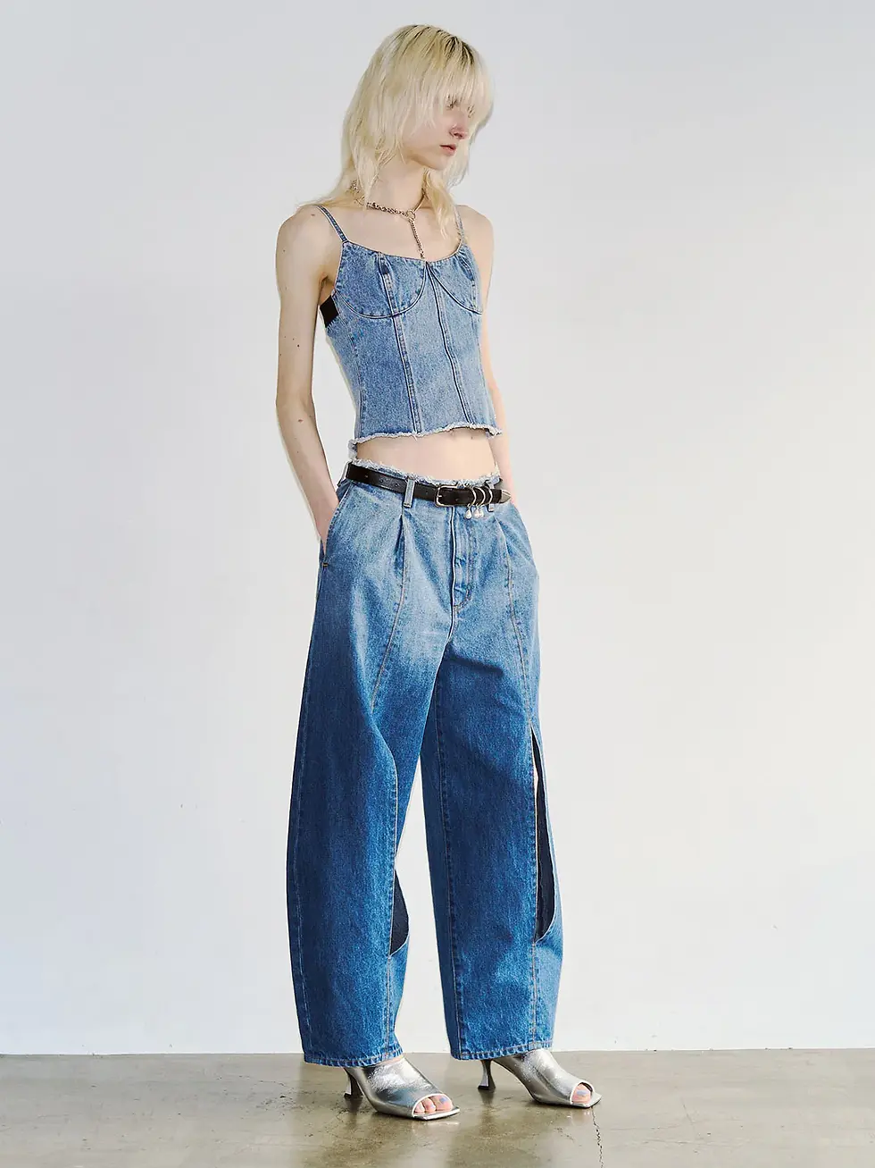 サムネイル： DENIM BUSTIER (JOSE MOON)