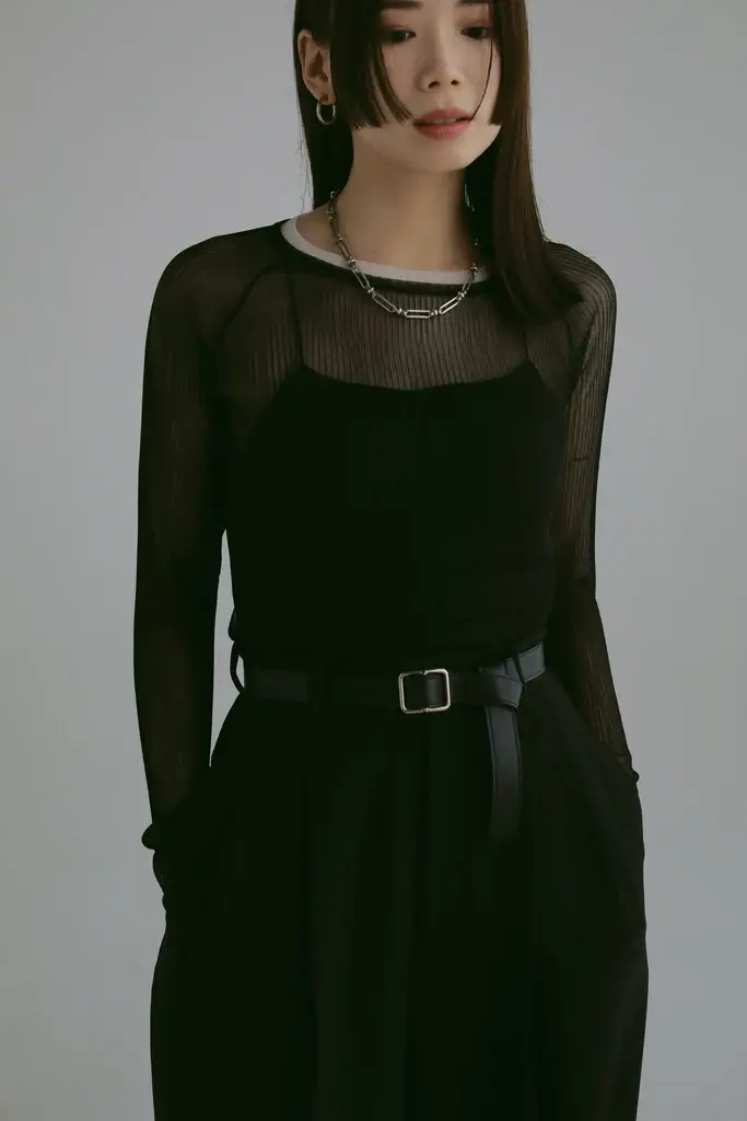 サムネイル： layered sheer tops（louren）