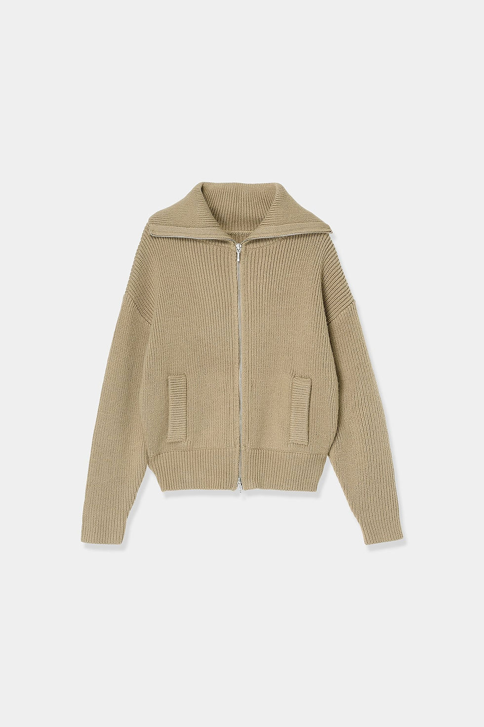 サムネイル： zip up knit cardigan（louren）