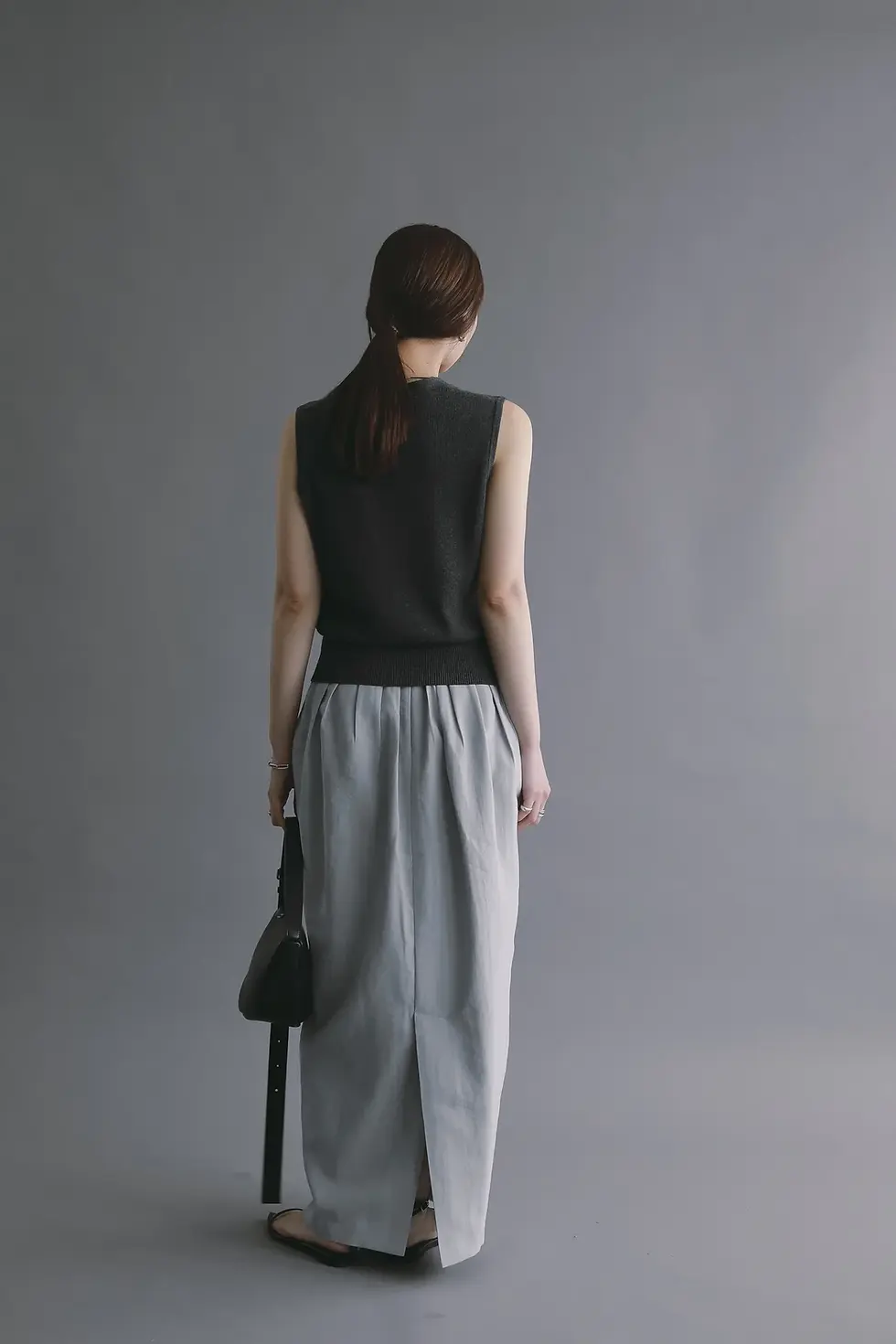 サムネイル： waist tuck cocoon skirt(louren)