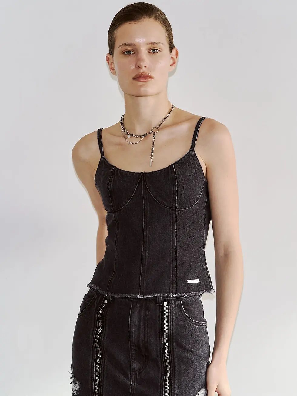 サムネイル： DENIM BUSTIER (JOSE MOON)
