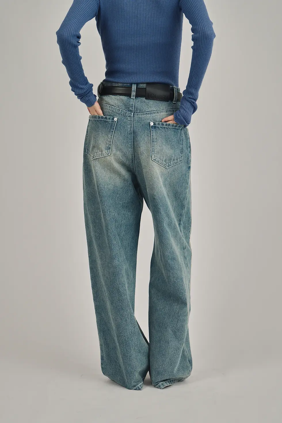 サムネイル： cut off cocoon denim（louren）