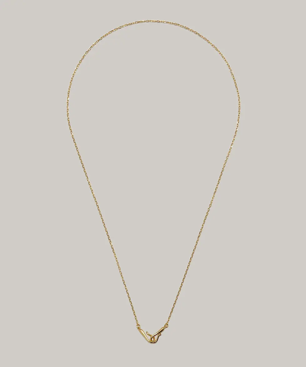 サムネイル： ［silver925］Hook Necklace (TRES)