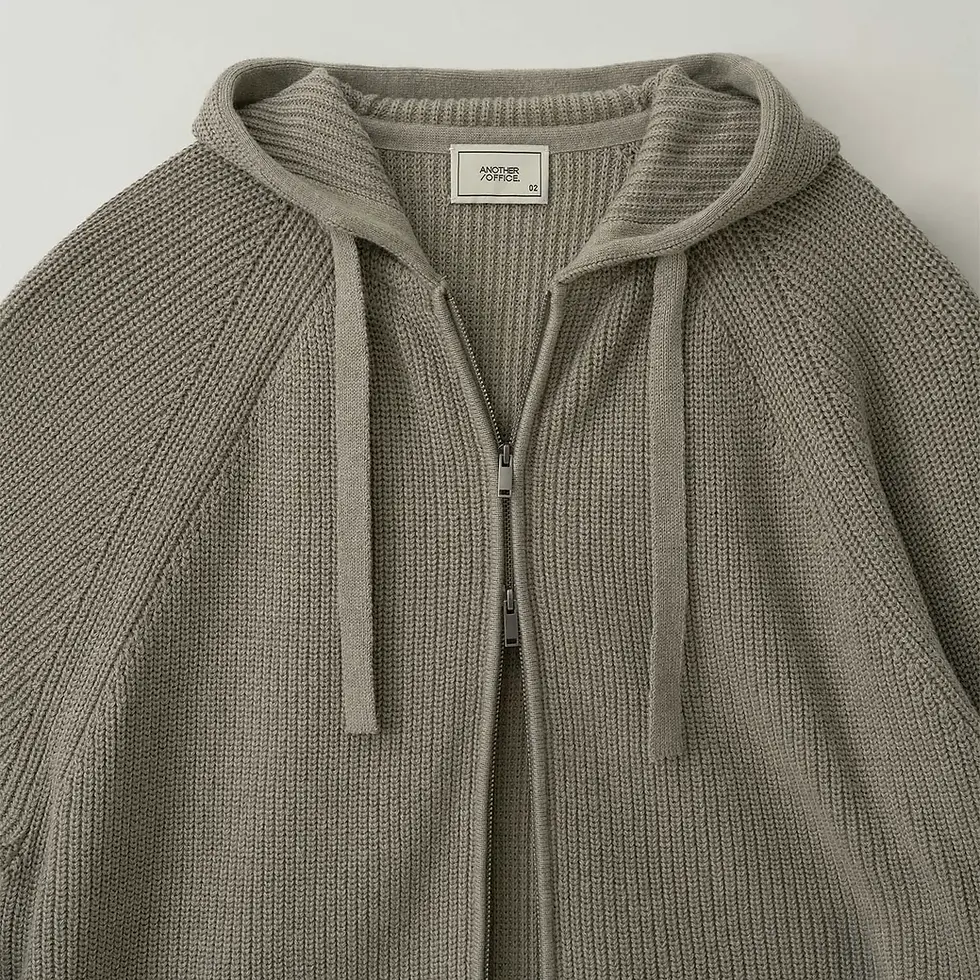 サムネイル： Hooded Knit Parka (ANOTHER OFFICE)