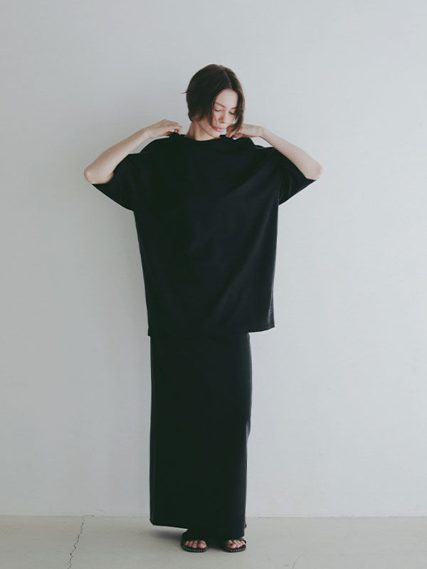 サムネイル： キュプラジャージロングスカート(ETRE TOKYO)