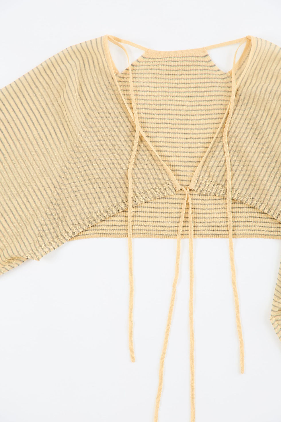 サムネイル： SHEER SHORT CARDIGAN（A CCORDION）