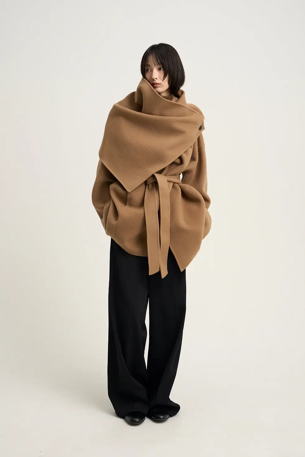 サムネイル： Doubleface muffler coat (Venica)