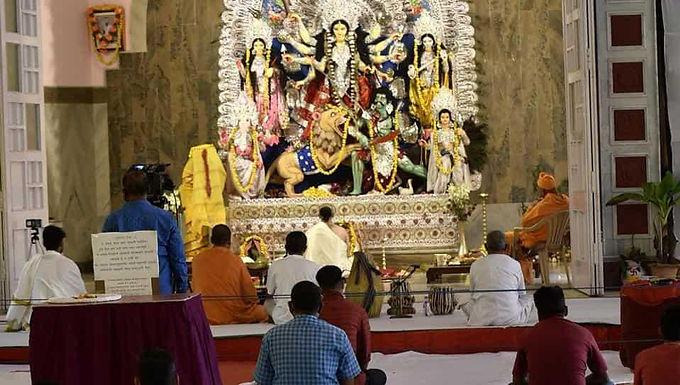 Act against those violating Covid protocol during festivals, UP Chief Secretary tells officials:-