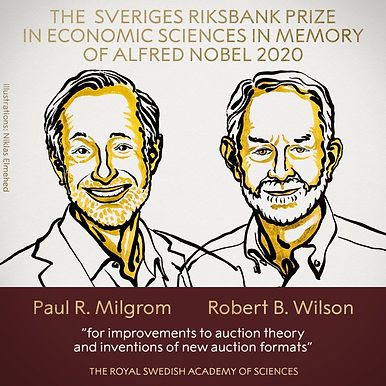 2020 Nobel in Economics Awarded to Paul Milgrom and Robert Wilson