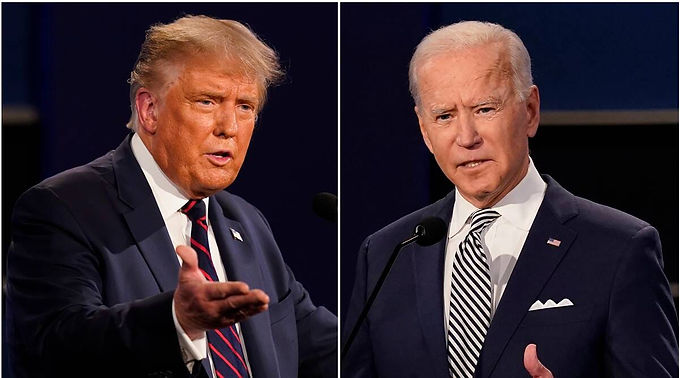 Election Result of 'US' 2020 ,Trump moves Court in counties and Biden Bides time for six more votes.