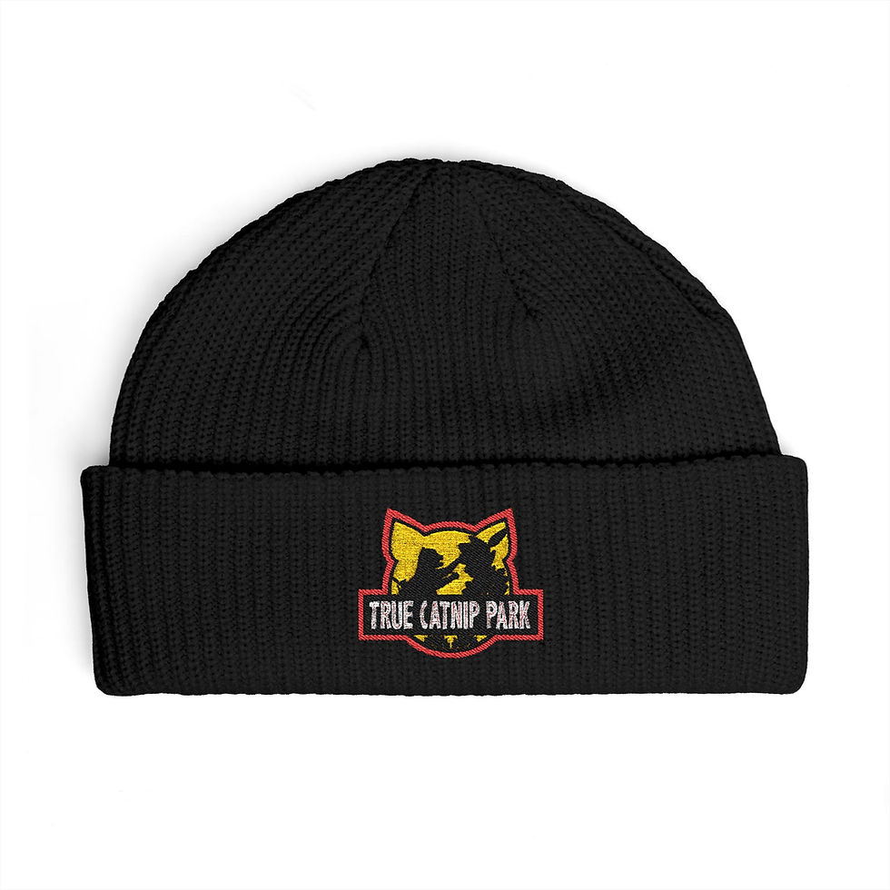 Thumbnail: The Shirts Amendment True Catnip Park Cuff Beanie (Jurassic Park Parody)