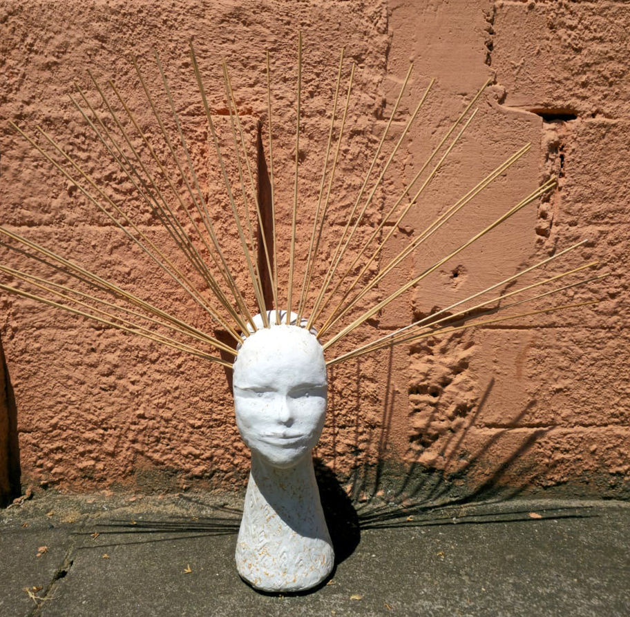 escultura decorativa india alava