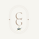 Logo d'Hôtel Rond et classique Crème et Beige.png