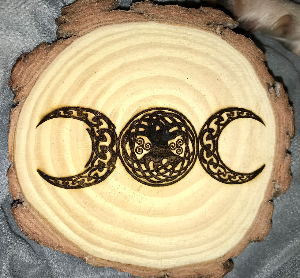Thumbnail: Natural Hardwood Trivet- 5"- single