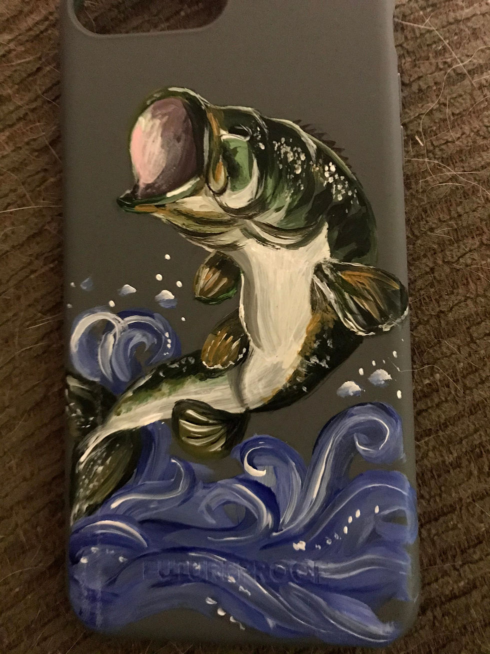 Thumbnail: Hand Painted iPhone cases