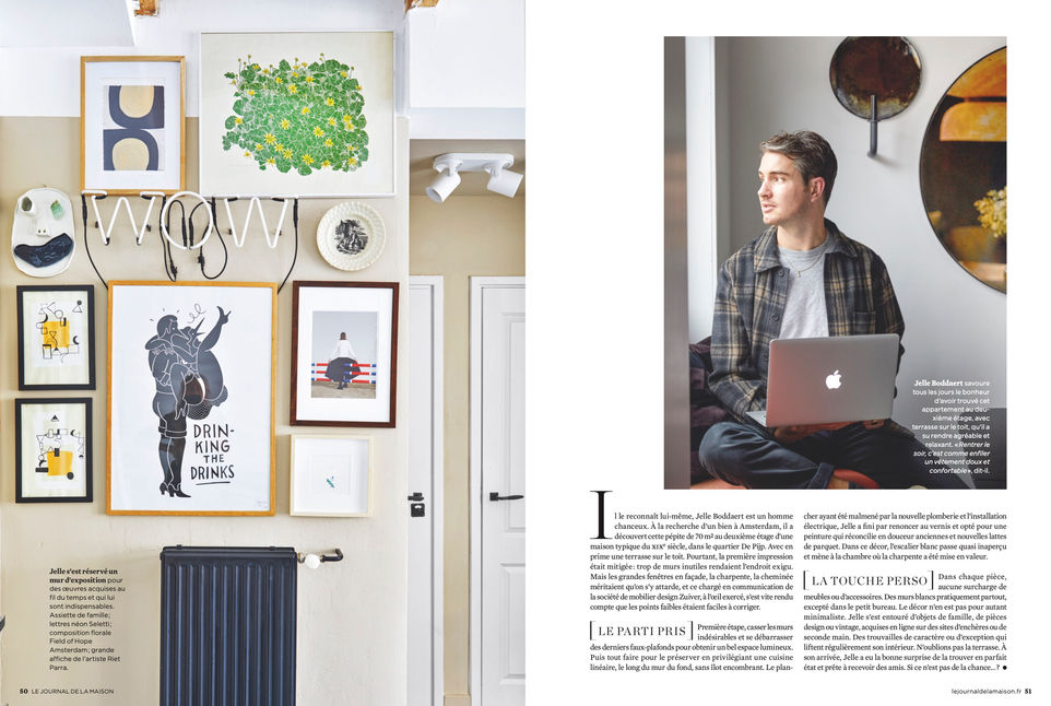 Fotografie Amsterdam Appartement Jelle Bodaert Le Journal de la Maison