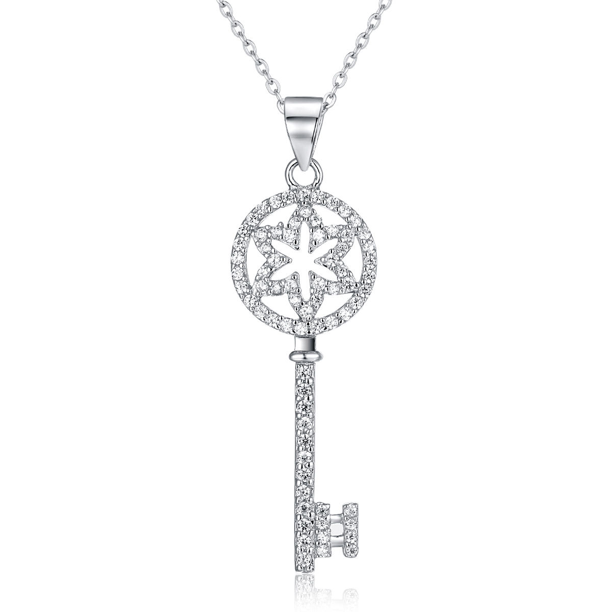 925純銀高級仿鑽鏈咀